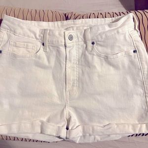 White OLDNAVY Denim Shorts